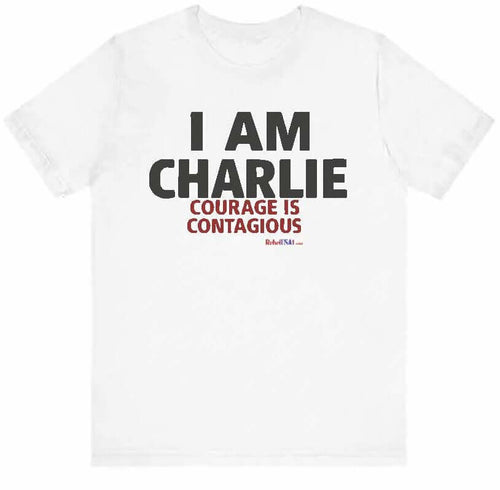 Courage Is Contagious Tee – Stand for Freedom & Free Speech